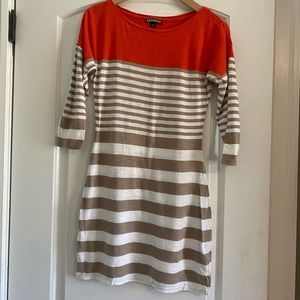 Express 3/4 sleeve tee-shirt style dress XS